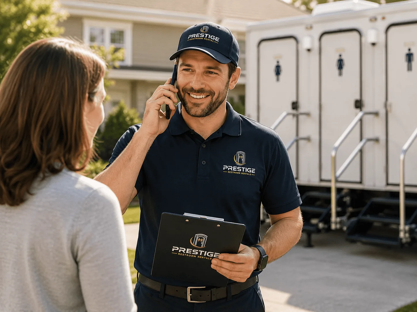 Luxury Portable Restrooms FAQs in Lockbourne, OH